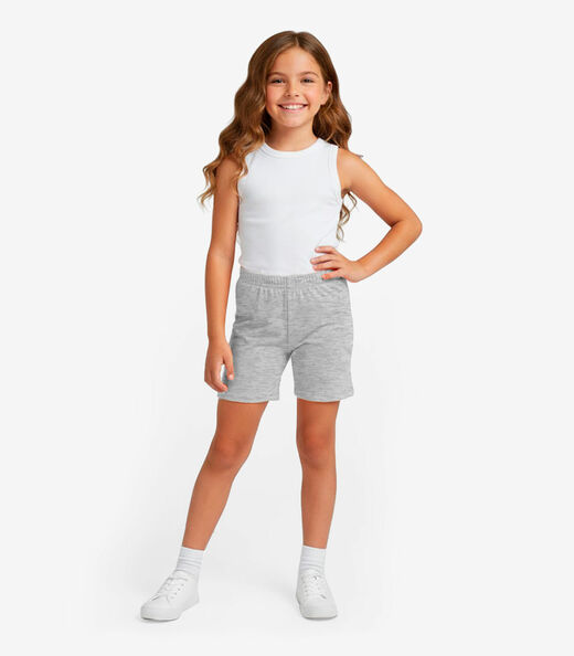 Image_Bermuda Ciclista Infantil Básica Soletex Cinza