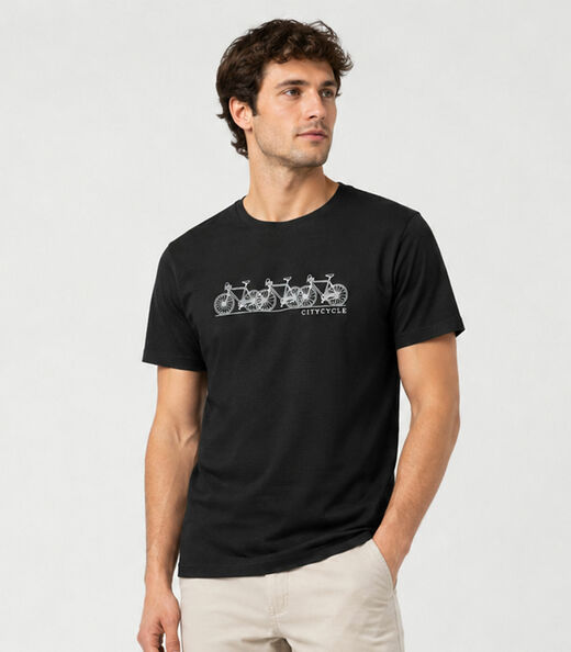 Image_Camiseta Masculina Com Estampa Select Preto