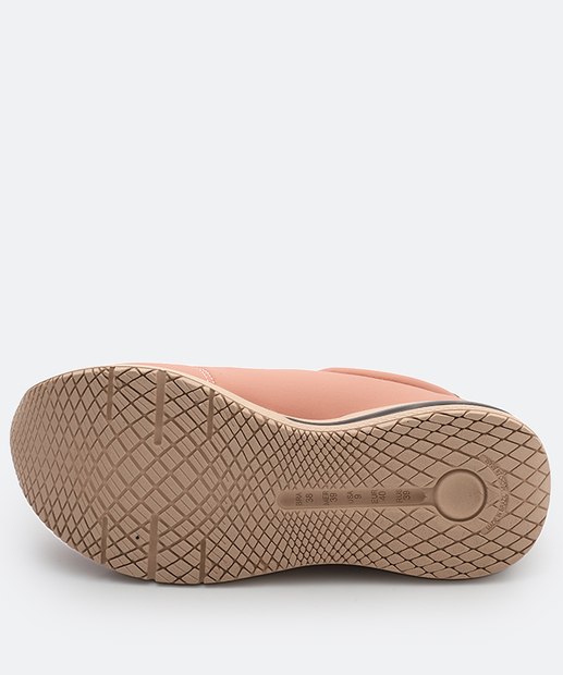 Tênis Casual Slip On Feminino Comfortflex Rosa