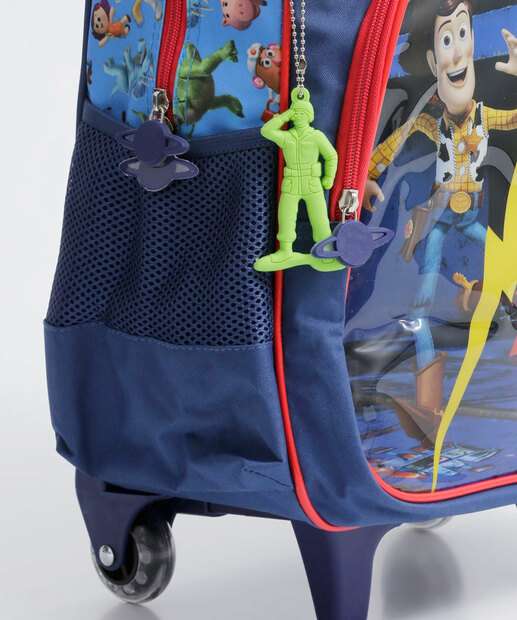 Mochila Mala Com Rodas Infantil Toy Story Luxcel