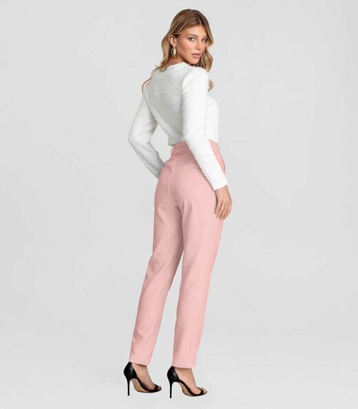 Calça Feminina Cenoura em Barbie Strong Dianna Rosa