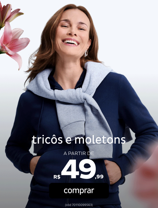 Mães - Tricôs e Moletons a partir de R$49,99