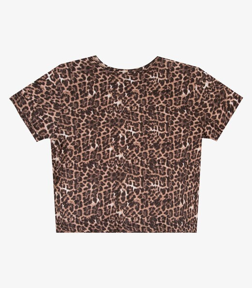 Blusa Feminina Estampada Select Marrom