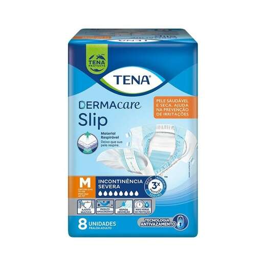 Image_Fralda Geriátrica M Tena Slip Dermacare 8 Unidades