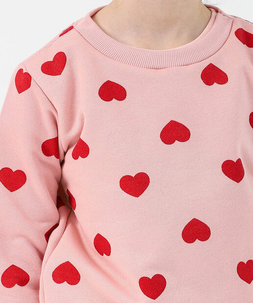 Blusão Infantil Moletom Tam 4 a 10 Rosa