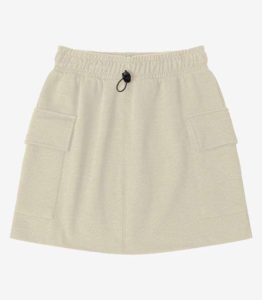 Saia Cargo Feminina Minty Bege