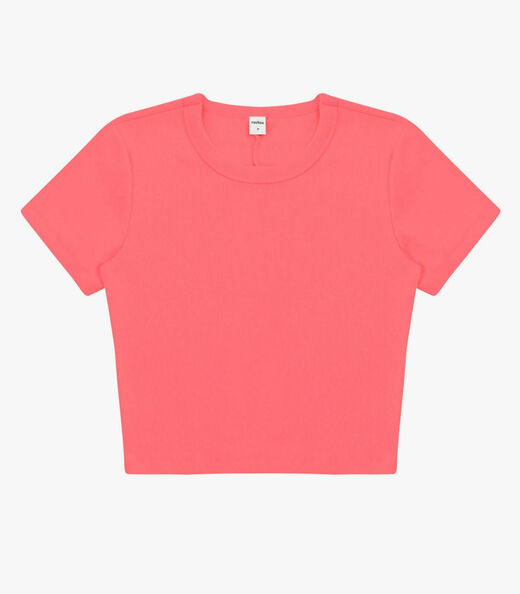 Image_Blusa Cropped Ribana Básica Rovitex Laranja