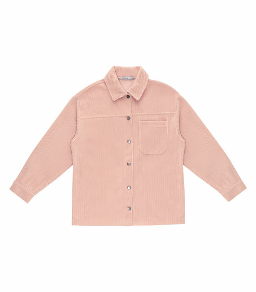 Casaco Feminino Veludo Cotelê Endless Rosa