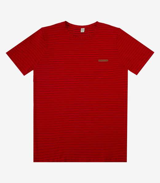 Image_Camiseta Masculino em Cotton Rovitex Vermelho