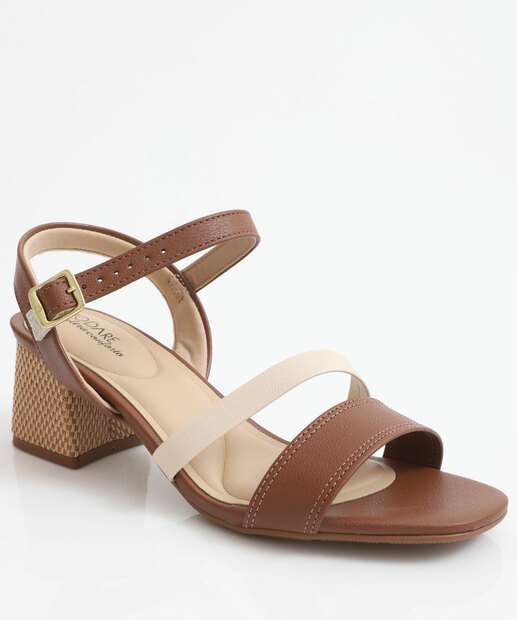 Image_Sandália Feminina Salto Grosso Modare Marrom