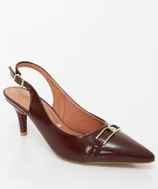 Image_Scarpin Feminino Slingback Salto Fino Vizzano Marrom 