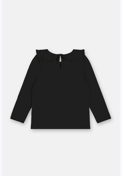Blusa Infantil Gola Renda Up Baby