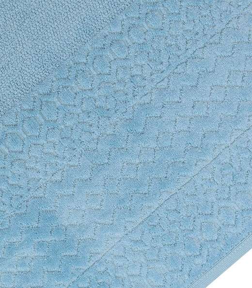 Toalha De Banho Loft Fio Penteado Atlantica Azul