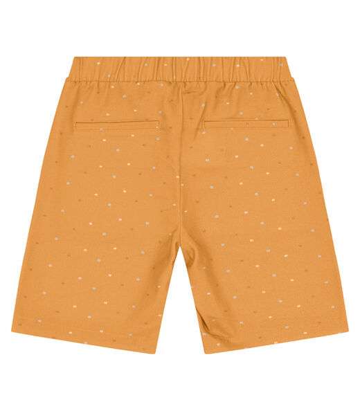 Bermuda Infantil Menino Sarja Twill Trick Nick Amarelo