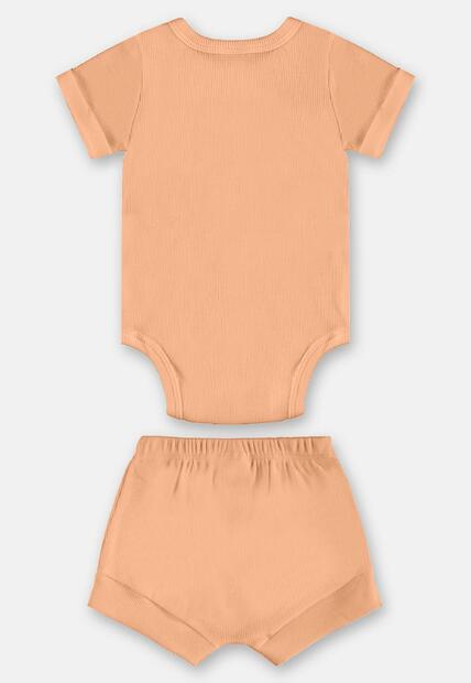 Conjunto Body Short Ribana Nature Up Baby