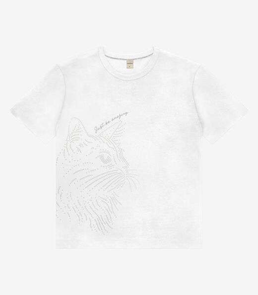 Image_T- shirt Feminina Meia Malha Rovitex Branco