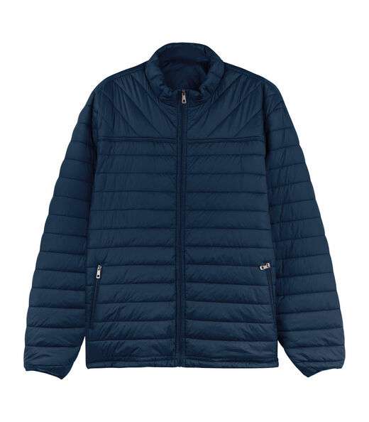 Jaqueta Masculina Plus Size Microfibra Diametro Azul