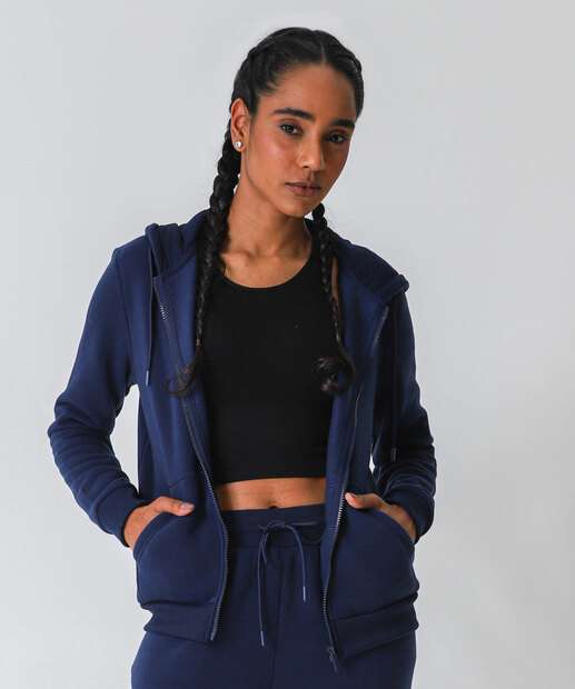 Image_Casaco Feminino Moletom Fitness Marisa Azul