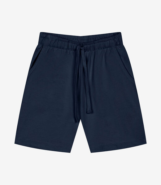 Conjunto Infantil Polo Com Bermuda Trick Nick Bege
