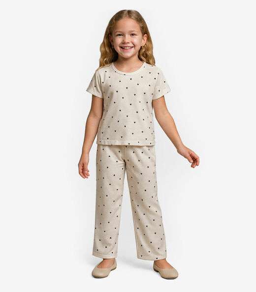 Image_Pijama Menina Infantil Select Bege