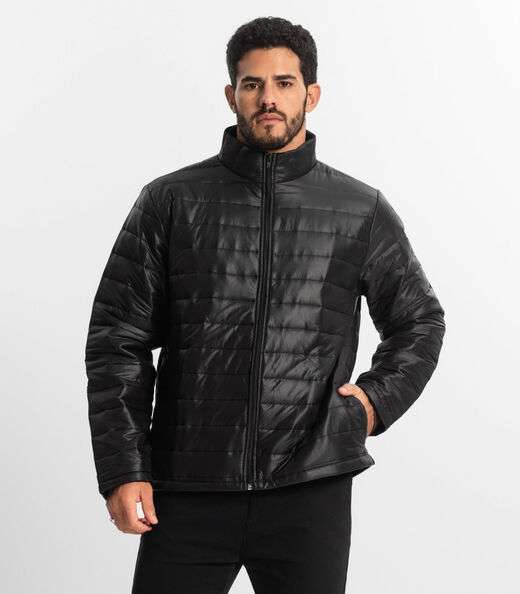 Image_Jaqueta Masculina Microfibra Diametro Preto