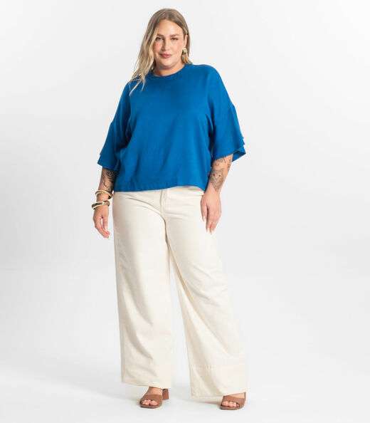 Blusa Feminina Secret Glam Azul