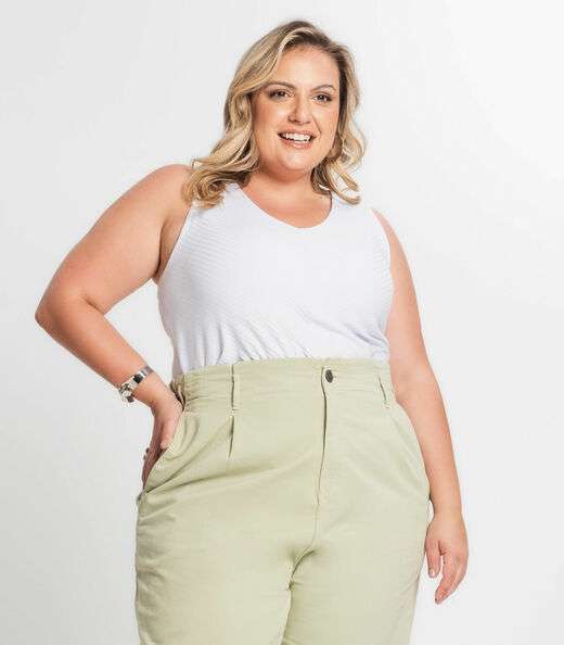 Image_Regata Feminina Plus Size Secret Glam Branco