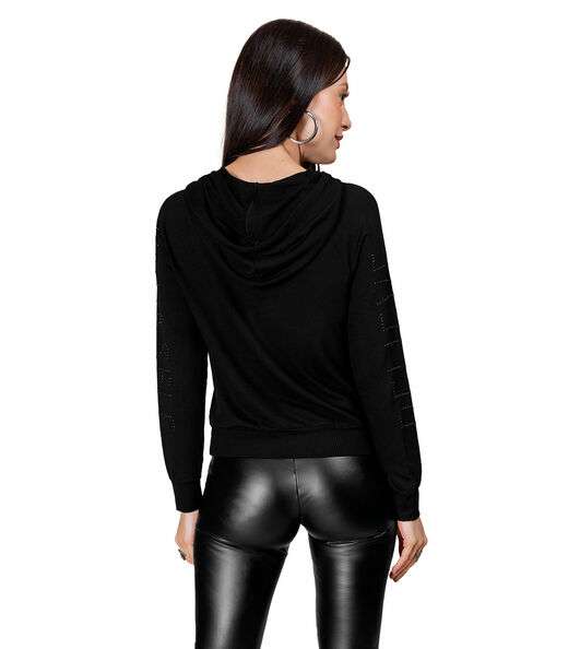Blusão Estampado Feminino Rovitex Preto