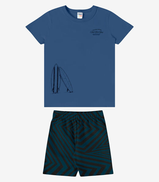 Image_Conjunto Verão Menino Localizada Rovi Kids Azul