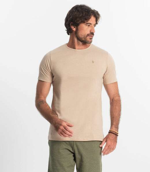 Image_Camiseta Masculina Basica Diametro Bege
