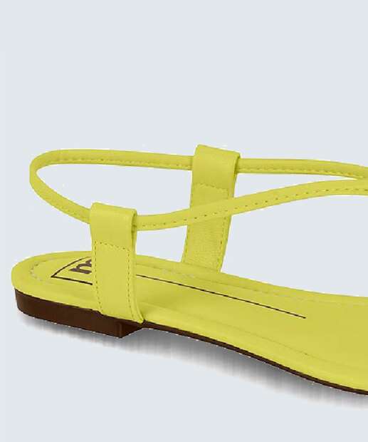 Sandália Feminina Rasteira Moleca 