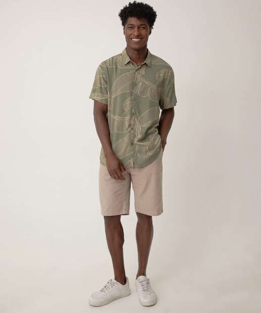 Camisa Masculina Estamapada Marisa