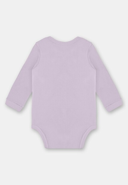 Body Manga Longa em Suedine Unissex para Bebê Up Baby