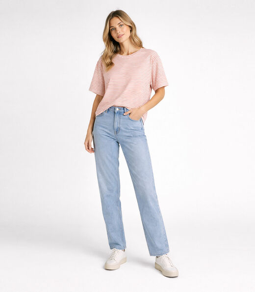 Blusa Feminina Com Estampa Infinita Cor Vermelho