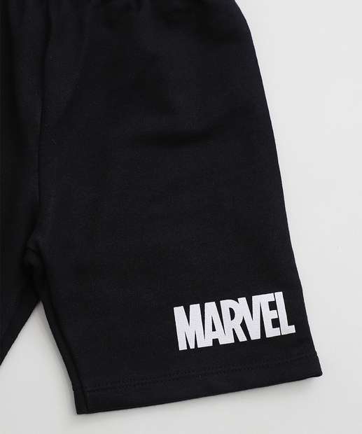 Conjunto Infantil Hulk Marisa Tam 4 a 10 Cinza