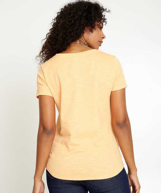Blusa Feminina Flamê Manga Curta Marisa  