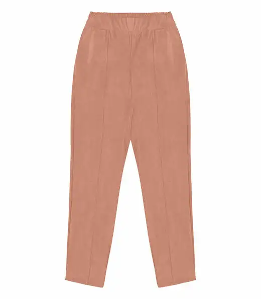 Calça Suede Feminina Rovitex Marrom