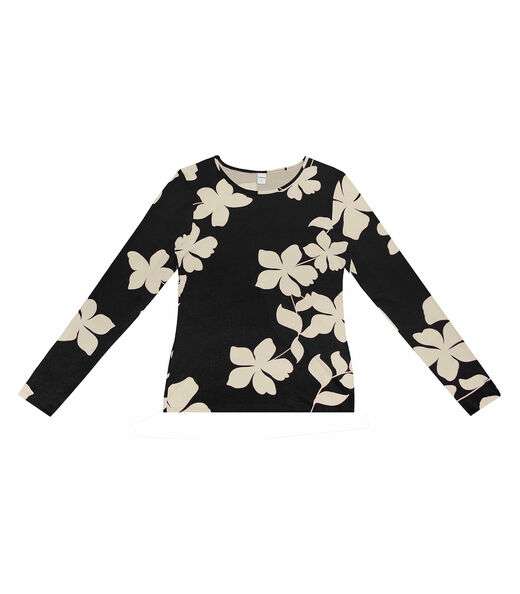 Blusa Manga Longa Feminina Rovitex Preto