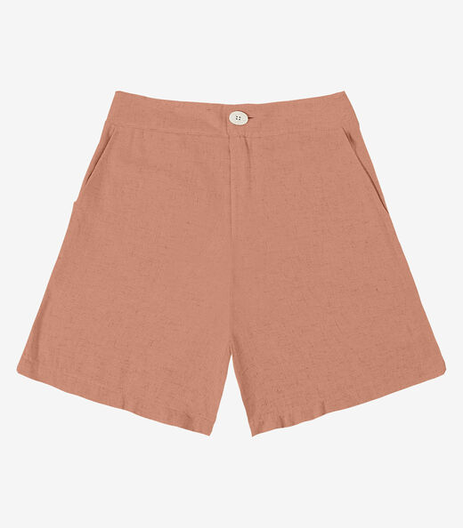 Bermuda Linho Strong Feminina Endless Marrom