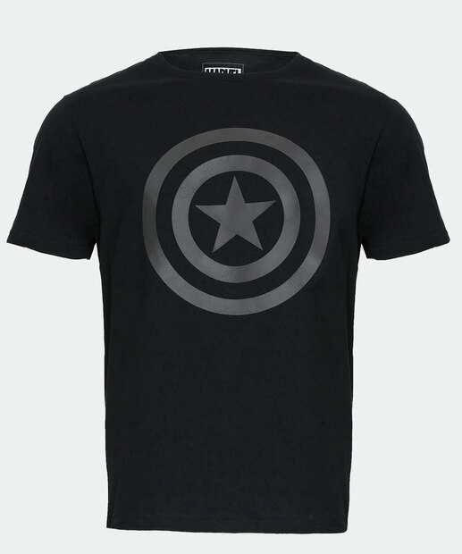 Camiseta Masculina Estampada Capitão América Marvel