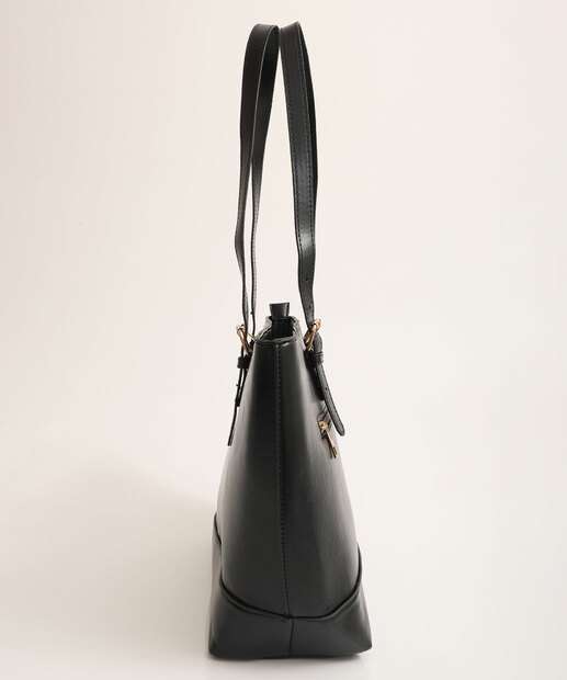 Bolsa De Ombro Tote Feminina Marisa Preto 