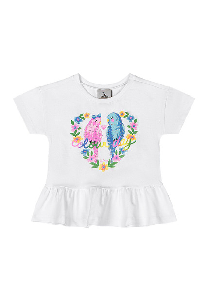 Conjunto Bebê Blusa e Calça Legging Quimby