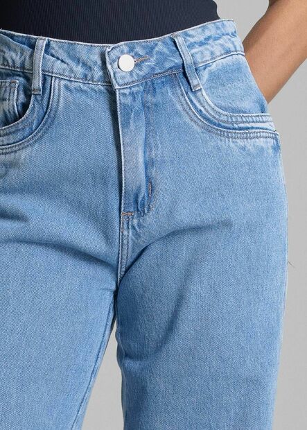 Calça Jeans Sawary Wide Leg - 282427