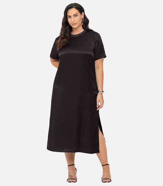 Image_Vestido Super Midi Plus Size Secret Glam Preto