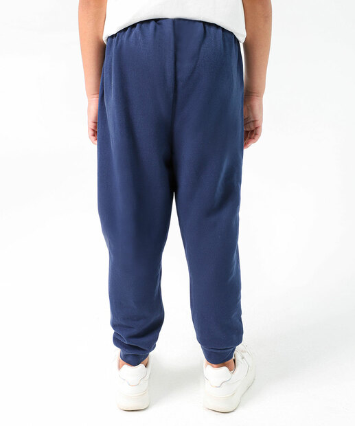Calça Juvenil Moletom Estampado MR Tam 10 a 16 Azul