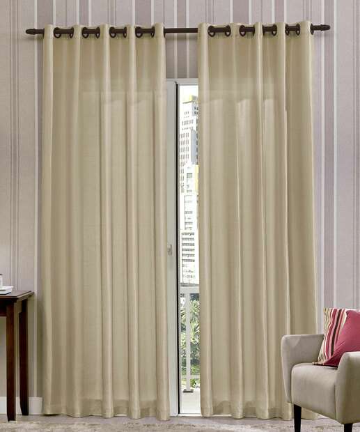 Cortina Rústica Poli Bella Janela