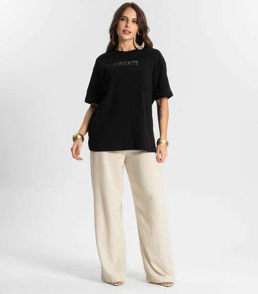 Camiseta Feminina Endless Preto