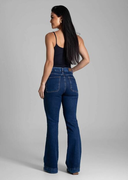 Calça Jeans Sawary Flare - 282068