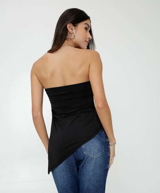 Blusa Feminina Tomara Que Caia Assimétrica Marisa