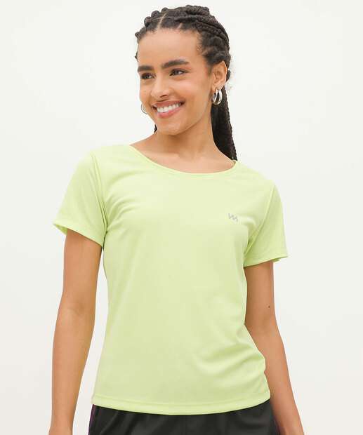 Blusa Feminina Fitness Básica Marisa